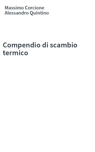 Compendio di scambio termico von CISU