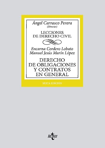 Derecho de obligaciones y contratos en general: Lecciones de Derecho Civil (Derecho - Biblioteca Universitaria de Editorial Tecnos) von Tecnos