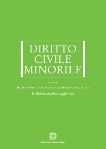 Diritto civile minorile von Edizioni Scientifiche Italiane