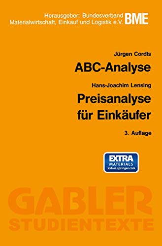 Abc-Analyse (Gabler-Studientexte) von Gabler Verlag