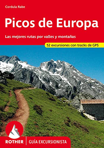 Picos de Europa (spanische Ausgabe): Las mejores rutas por valles y montañas. 50 excursiones. Con tracks de GPS (Rother Guía excursionista): Las ... y montañas. 52 excursiones. Con tracks de GPS von Bergverlag Rother