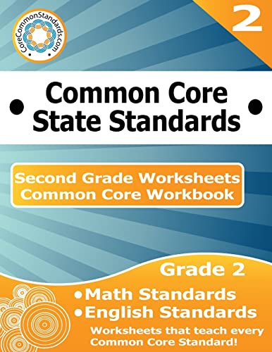 Second Grade Common Core Workbook: Worksheets von CREATESPACE