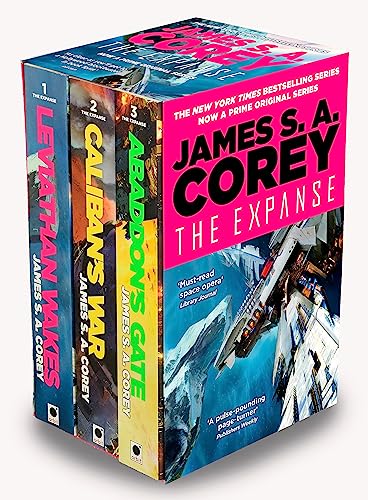 The Expanse Box Set Books 1-3 (Leviathan Wakes, Caliban's War, Abaddon's Gate)