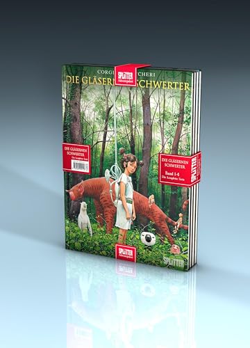 Die Gläsernen Schwerter Adventspaket: Die komplette Comic-Serie: Alle 4 Bände der zauberhaften Fantasy-Serie von Splitter Verlag
