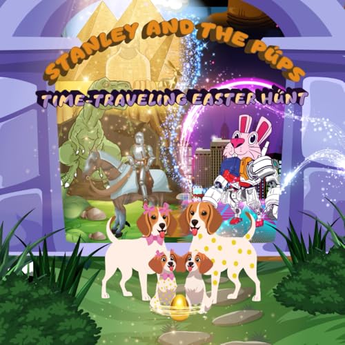 Stanley and the Pups Time Traveling Easter Hunt: Easter Egg Hunt (Stanley's Adventures, Band 3) von Success Publications sar