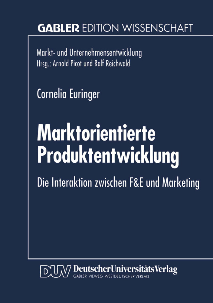 Marktorientierte Produktentwicklung von Deutscher Universitätsverlag