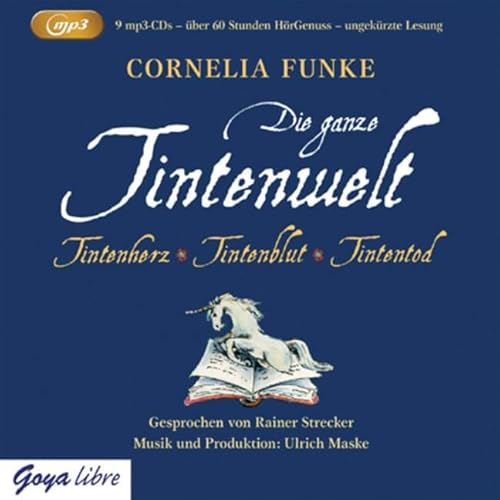 Die ganze Tintenwelt (MP3-Ausgabe): Tintenherz, Tintenblut, Tintentod