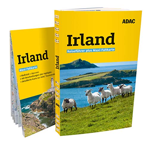 ADAC Reiseführer plus Irland: Mit Maxi-Faltkarte und praktischer Spiralbindung