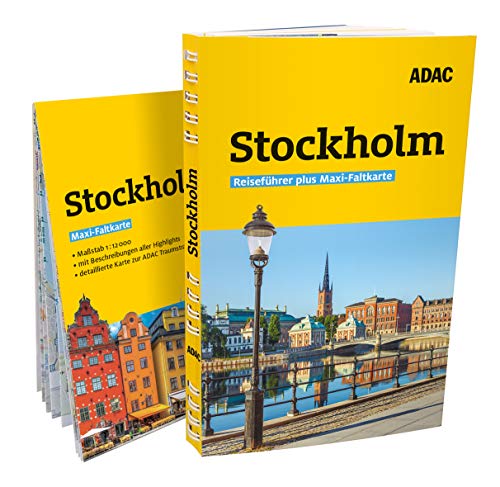 ADAC Reiseführer plus Stockholm: Mit Maxi-Faltkarte und praktischer Spiralbindung von ADAC Reisefhrer