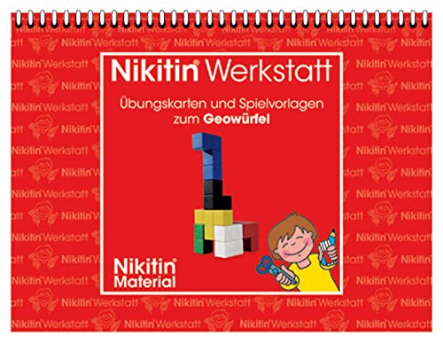 Das Nikitin Material: N5 Geowürfel Werkstatt Übungskarten und Spielvorlagen zum Geowürfel von SCHUBI