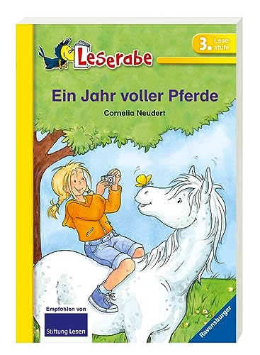 Ein Jahr voller Pferde - Leserabe 3. Klasse - Erstlesebuch ab 8 Jahren: Mit Leserätsel (Leserabe - Schulausgabe in Broschur)