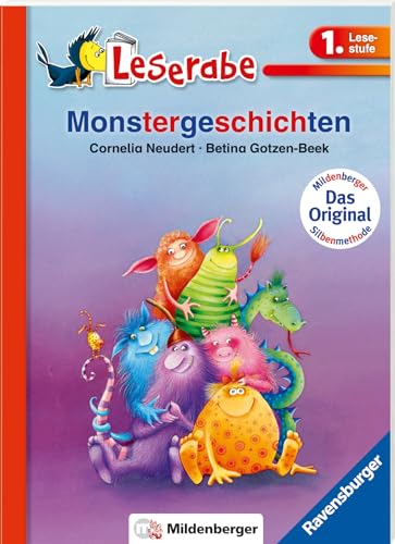 Monstergeschichten - Leserabe 1. Klasse - Erstlesebuch für Kinder ab 6 Jahren (Leserabe mit Mildenberger Silbenmethode)