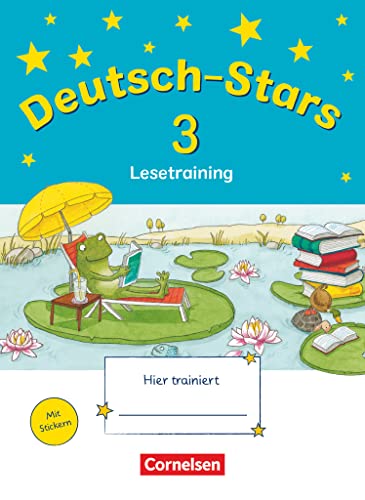 Deutsch-Stars - Allgemeine Ausgabe - 3. Schuljahr: Lesetraining - Übungsheft - Mit Lösungen