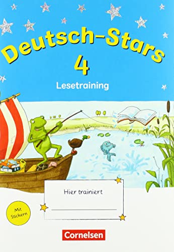 Deutsch-Stars - Allgemeine Ausgabe - 4. Schuljahr: Lesetraining - Übungsheft - Mit Lösungen