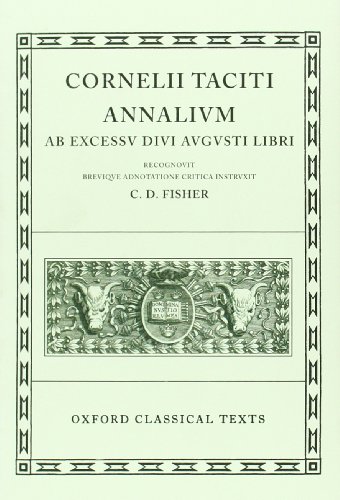 Annales I-VI, XI-XVI (Oxford Classical Texts) von Oxford University Press