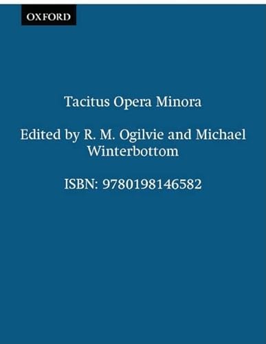Opera Minora (Oxford Classical Texts) von Oxford University Press