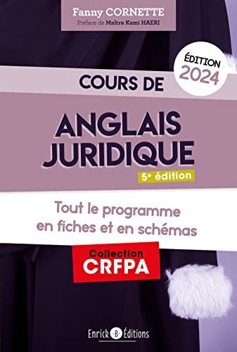 Cours d’anglais juridique 2024: Grammaire et introduction au droit du common law