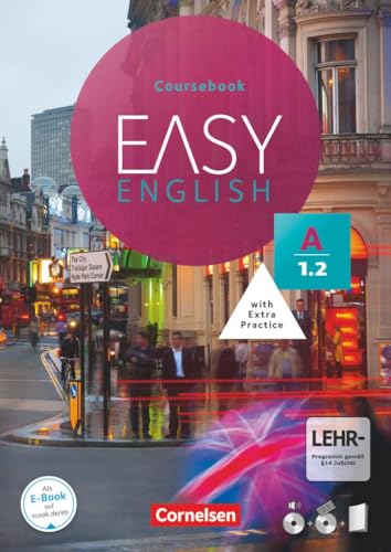 Easy English - A1: Band 2: Kursbuch - Mit Audio-CDs, Phrasebook, Aussprachetrainer und Video-DVD
