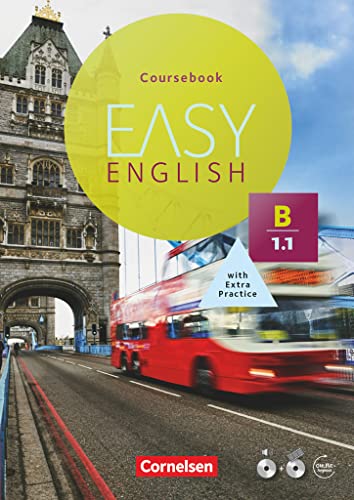 Easy English - B1: Band 1: Kursbuch - Mit Audio-CD und Video-DVD von Cornelsen Verlag GmbH