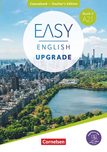Easy English Upgrade - Englisch für Erwachsene - Book 3: A2.1: Coursebook - Teacher's Edition - Inkl. PagePlayer-App