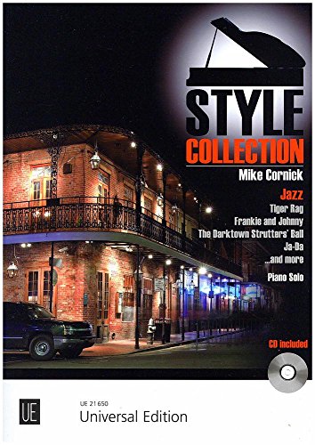 Mike Cornick's Style Collection – Jazz für Klavier: Klavier. Ausgabe inkl. Play-Along.