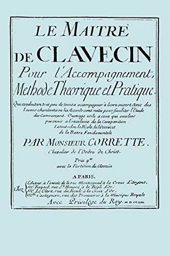 Le Maitre de Clavecin (facsimile 1753 edition)