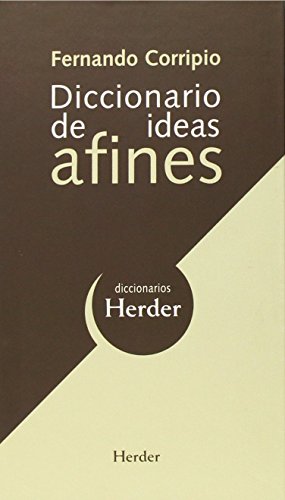Diccionario de ideas afines (Diccionarios Herder) von Herder Editorial