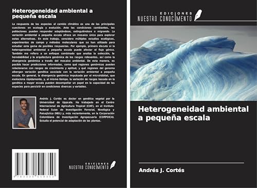 Heterogeneidad ambiental a pequeña escala von Ediciones Nuestro Conocimiento