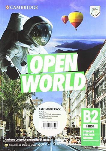 Open World First. English for Spanish Speakers. Self-study Pack (Student's Book with answers and Workbook with answers): Student's Book With Answers and Workbook With Answers and Class Audio