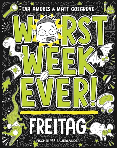 Worst Week Ever – Freitag: Band 5 | Neuer Comic Roman für Kinder ab 10 Jahre │ Witzige Bilder und einfache Texte begeistern Comicfans sowie Lesemuffel jeden Tag der Woche Worst Week Ever – Freitag: Band 5 | Neuer Comic Roman für Kinder ab 10 Jahre │ Witzige Bilder und einfache Texte begeistern Comicfans sowie Lesemuffel jeden Tag der Woche