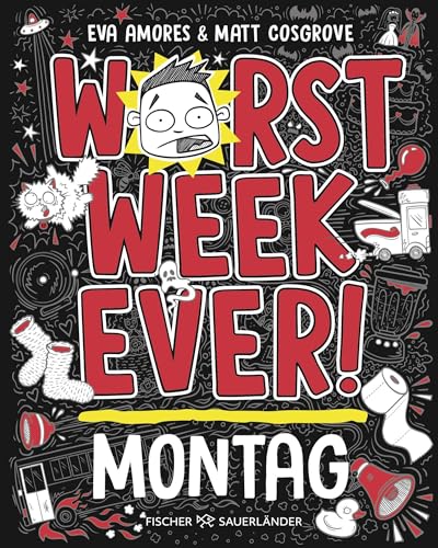 Worst Week Ever – Montag: Band 1 | Neuer Comic Roman für Kinder ab 10 Jahre │ Witzige Bilder und einfache Texte begeistern Comicfans sowie Lesemuffel jeden Tag der Woche von FISCHERVERLAGE