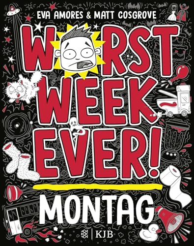 Worst Week Ever – Montag: Band 1 | Neuer Comic Roman für Kinder ab 10 Jahre │ Witzige Bilder und einfache Texte begeistern Comicfans sowie Lesemuffel jeden Tag der Woche