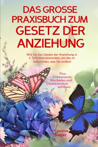 DAS GROSSE PRAXISBUCH ZUM GESETZ DER ANZIEHUNG! Wie Sie das Gesetz der Anziehung in 5 Schritten anwenden, um das zu bekommen, was Sie wollen!: Plus: Unbewusste Blockaden und Glaubenssätze auflösen von Independently published