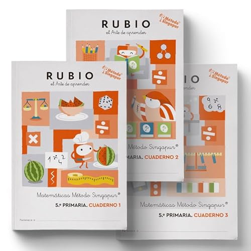 Matemáticas Método Singapur 5.º Primaria RUBIO von Editorial Rubio