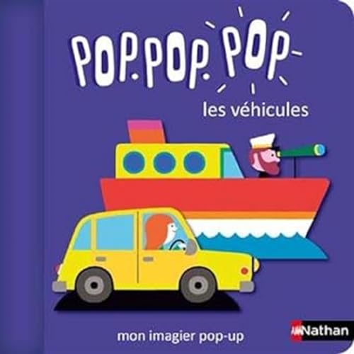 Pop Pop Pop : Mon imagier Pop-up des véhicules (2)