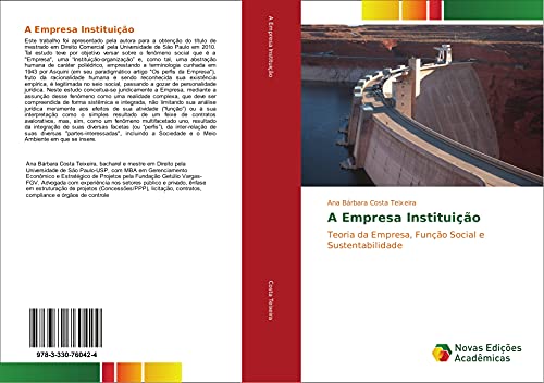 A Empresa Instituição: Teoria da Empresa, Função Social e Sustentabilidade