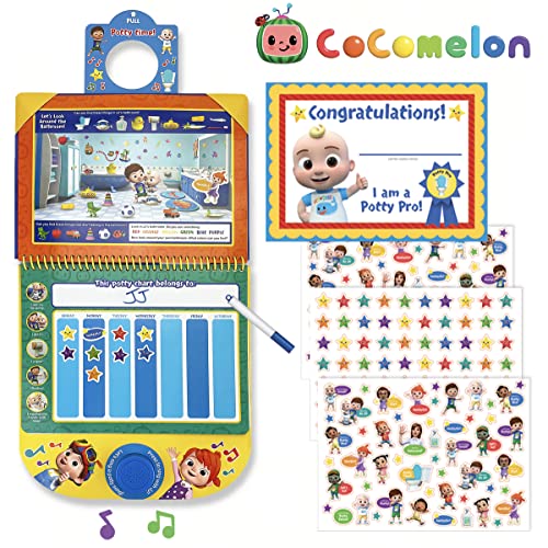 Cocomelon Potty Training Reward Chart: Potty Time With Jj