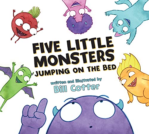 Five Little Monsters Jumping on the Bed von Sourcebooks Jabberwocky