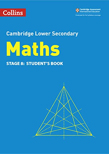 Lower Secondary Maths Student's Book: Stage 8: Stage 8: Student's Book (Collins Cambridge Lower Secondary Maths)