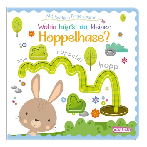 Wohin hüpfst du, kleiner Hoppelhase?: Mit bunten Stanzungen zum Fühlen | Fröhliches erstes Hasenbuch zum Mitmachen für die Kleinsten Wohin hüpfst du, kleiner Hoppelhase?: Mit bunten Stanzungen zum Fühlen | Fröhliches erstes Hasenbuch zum Mitmachen für die Kleinsten