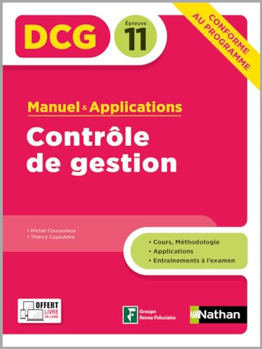 Contrôle de gestion - DCG - Epreuve 11 - Manuel & Applications - 2019
