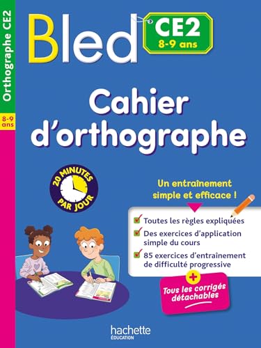 Bled Cahier d'orthographe CE2 von HACHETTE EDUC