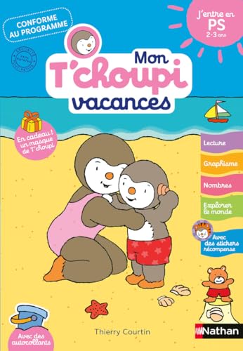 Mon Tchoupi Vacances J'entre en PS 2-3 ans von NATHAN