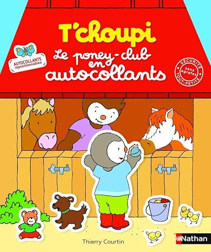 T'choupi Le Poney-club en autocollants