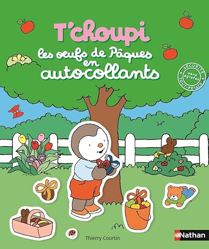 T'choupi Les oeufs de Pâques en autocollants von NATHAN