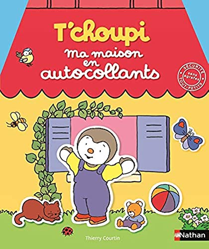T'choupi - Ma maison en autocollants