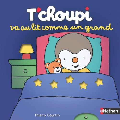 T'choupi va au lit comme un grand von NATHAN