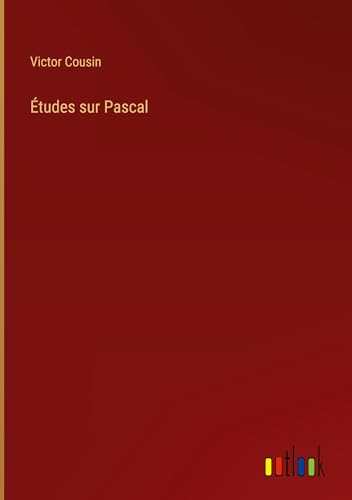 Études sur Pascal von Outlook Verlag