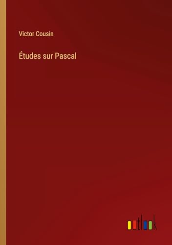 Études sur Pascal von Outlook Verlag