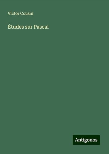 Études sur Pascal